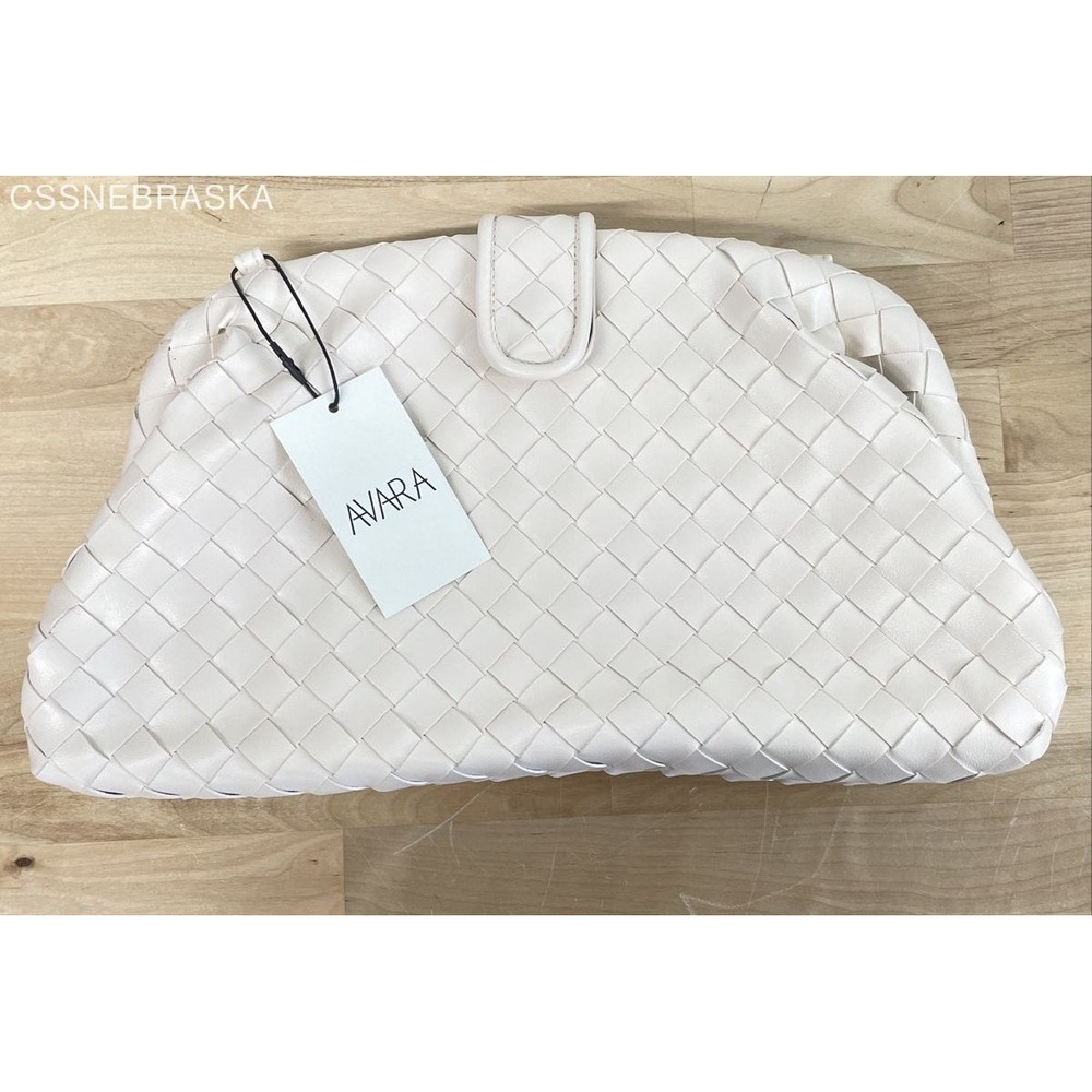 Avara Off White Sophia Clutch - Size S